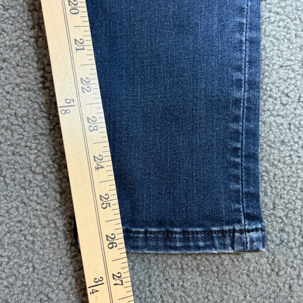 Banana Republic Jeans Womens 28 Blue Skinny Ankle Premium Denim Stretch Slim Fit - Picture 2 of 9
